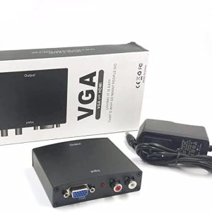 Generic VGA to HDMI Converter with 3 Ports for Laptop/PC to Projector